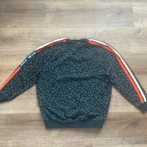 Sarah’s Day SDXWFA crew neck camo sweatshirt